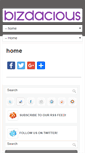Mobile Screenshot of bizdacious.com